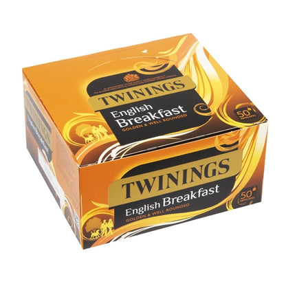 Twinings Traditional English Breakfast Envelopes (6x 50 Pack) dn810