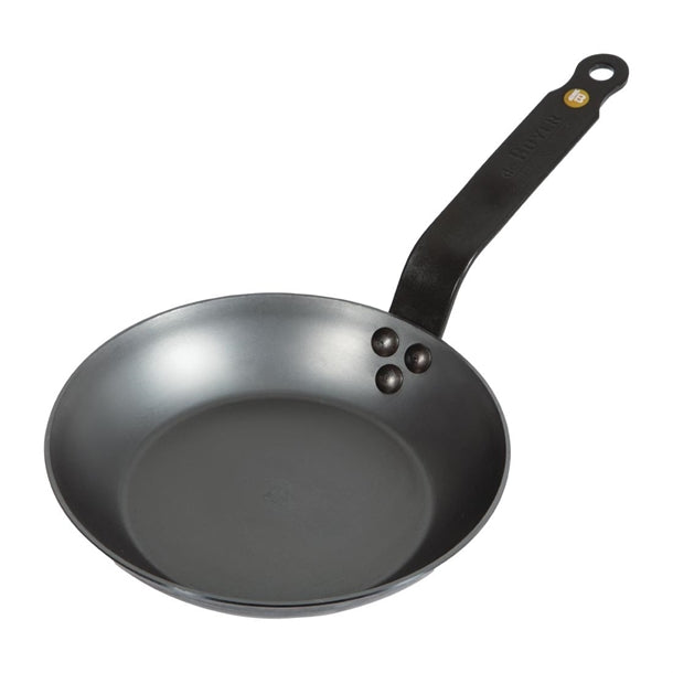 De Buyer Mineral B Black Iron Non-Stick Frying Pan 20cm dn896