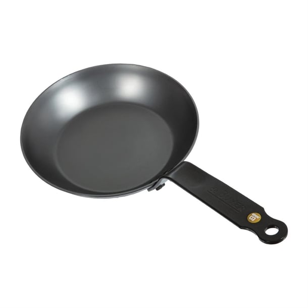 De Buyer Mineral B Black Iron Non-Stick Frying Pan 20cm dn896