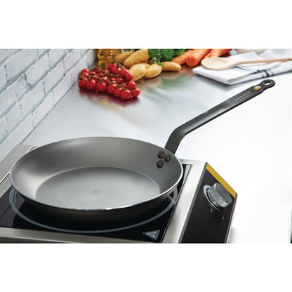De Buyer Mineral B Black Iron Non-Stick Frying Pan 28cm dn899