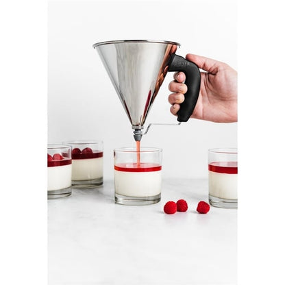 De Buyer Mini Automatic Piston Funnel 0.8ltr dn905
