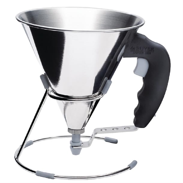 De Buyer Mini Automatic Piston Funnel 0.8ltr dn905