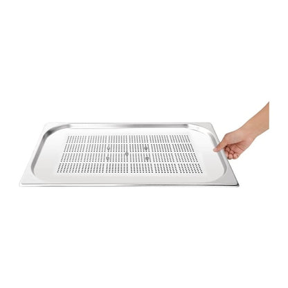 Vogue Stainless Steel Perforated Spiked Meat Tray dn911