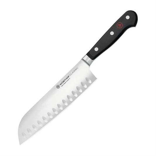 Wüsthof Classic Santoku Knife Black 18cm dn913