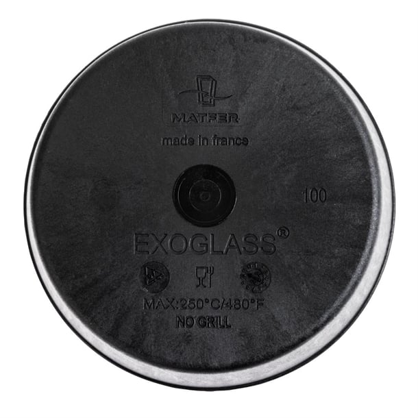 Matfer Bourgeat Exoglass Mini Pie Moulds Plain 100mm (12 Pack) dn950