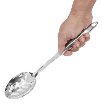 Vogue Slotted Spoon 360mm dn994