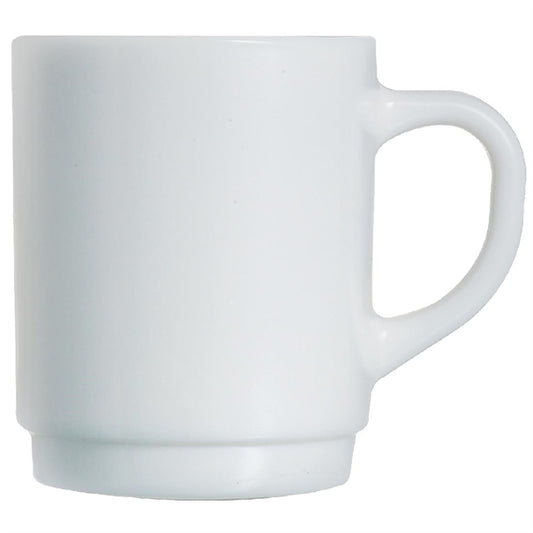 Arcoroc Opal Stackable Mugs 290ml (6 Pack) dp076