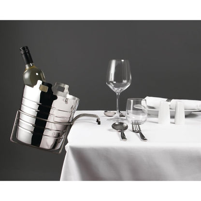 Olympia Polished Stainless Steel Wine And Champagne Bucket c578