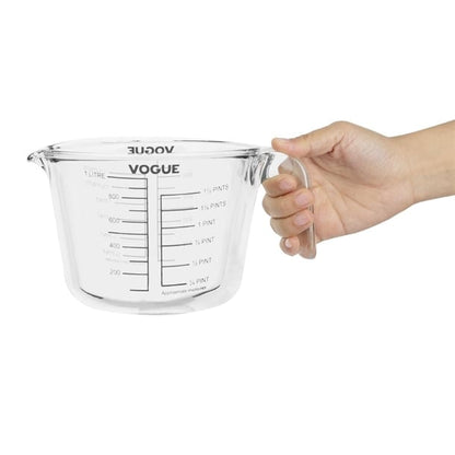 Vogue Glass Measuring Jug 1080ml dp117