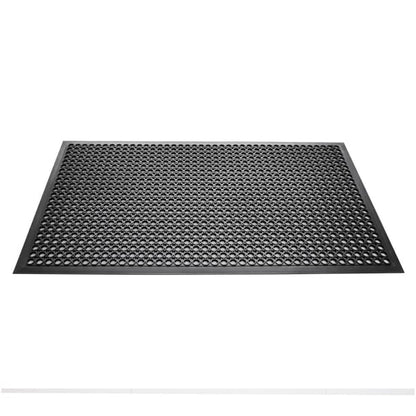 Jantex Rubber Anti Fatigue Anti Slip Floor Safety Mat Black 1500 x 900mm dp206