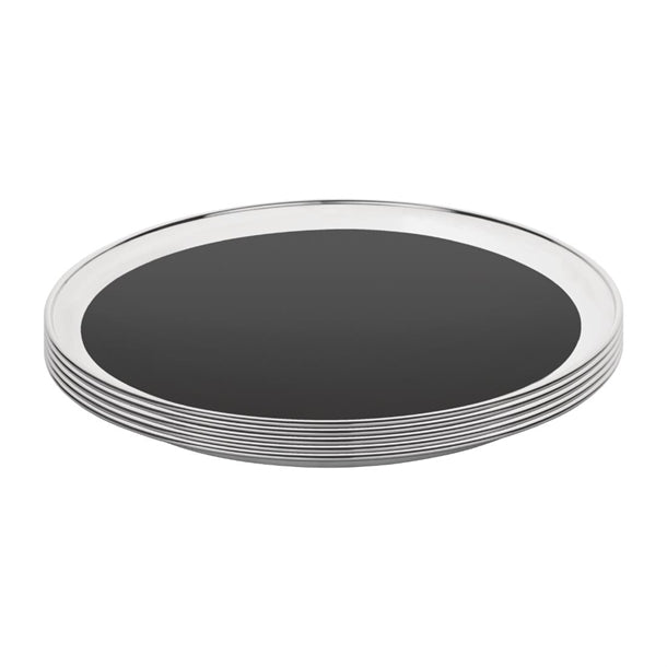 Olympia Stainless Steel Round Non-Slip Bar Tray p_dp207