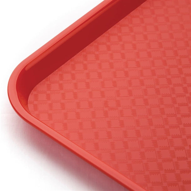 Olympia Kristallon Polypropylene Fast Food Tray Red p_dp213