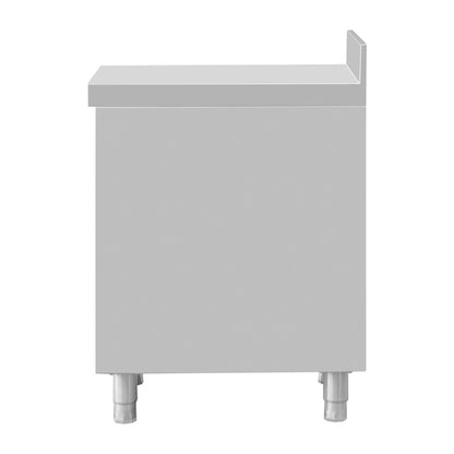 Vogue Stainless Steel 4 Drawer Workstation with 100mm Upstand dp276