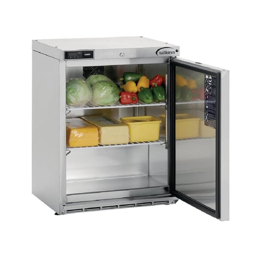 Williams Single Door 135Ltr Undercounter Refrigerator HA135-SA dp490