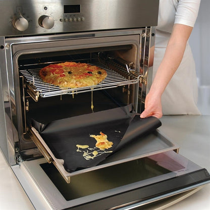 NoStik Heavy Duty Oven Protector Black 400 x 500mm dp545