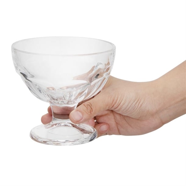 Olympia Low Sundae Glasses 310ml (6 Pack) dp668