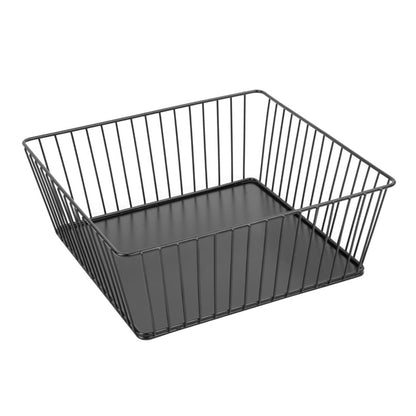 Olympia Wire Food Display Tray Square Black 280x280x100mm dp673