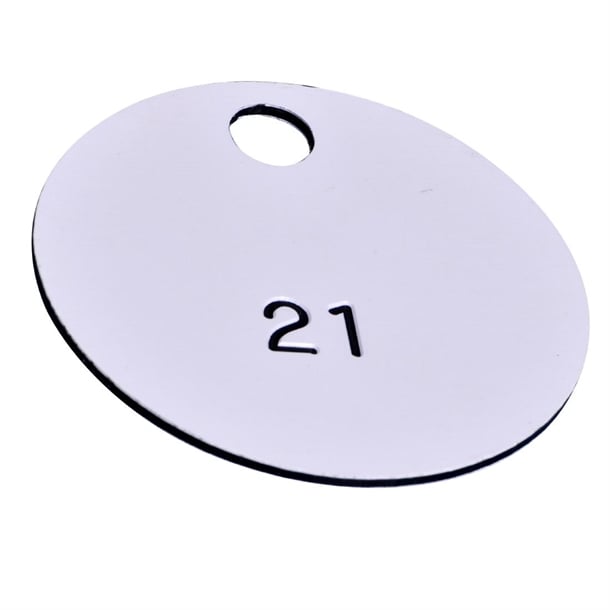 Numbered Cloakroom Hangers 1-100 dp717
