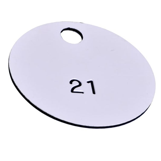 Numbered Cloakroom Hangers 1-33 dp716