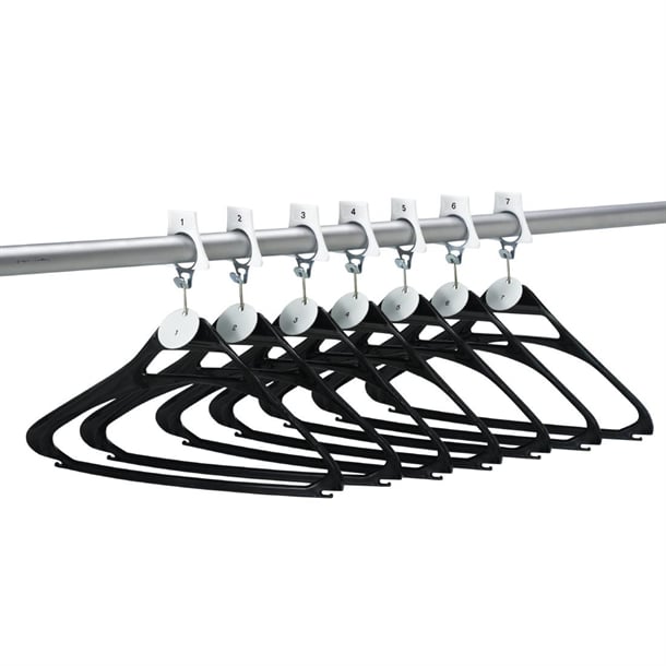 Numbered Cloakroom Hangers 1-33 dp716