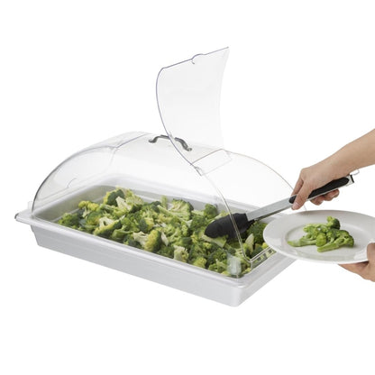 Olympia Kristallon Polycarbonate 1/1 GN Domed Cover 535x330x175mm dp790