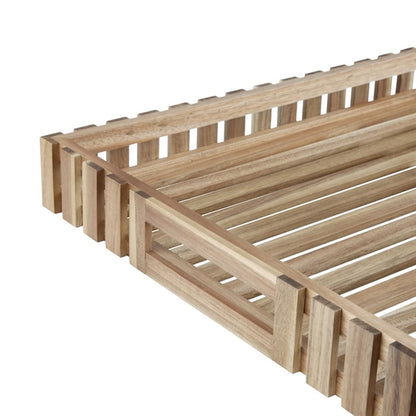 Olympia Acacia Large Storage Box 510x356mm dp881
