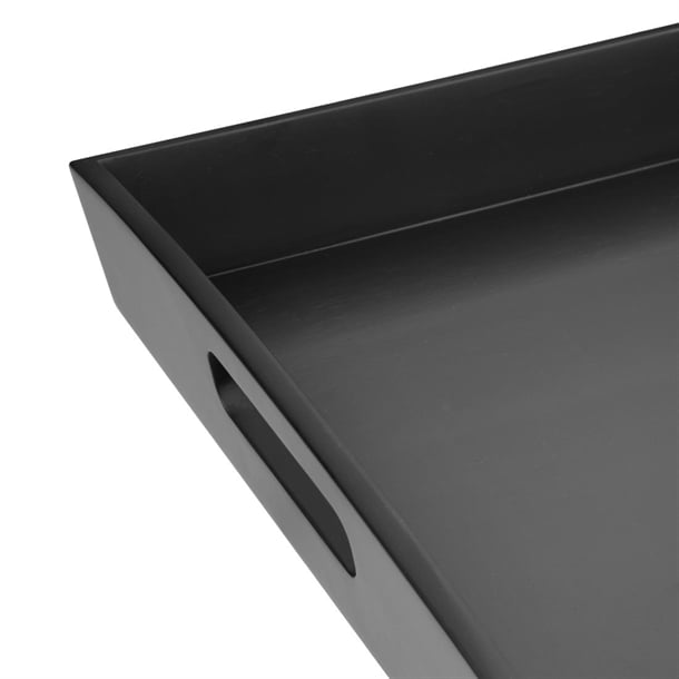 Olympia Bamboo Black Large Serving Tray 510x350mm dp883