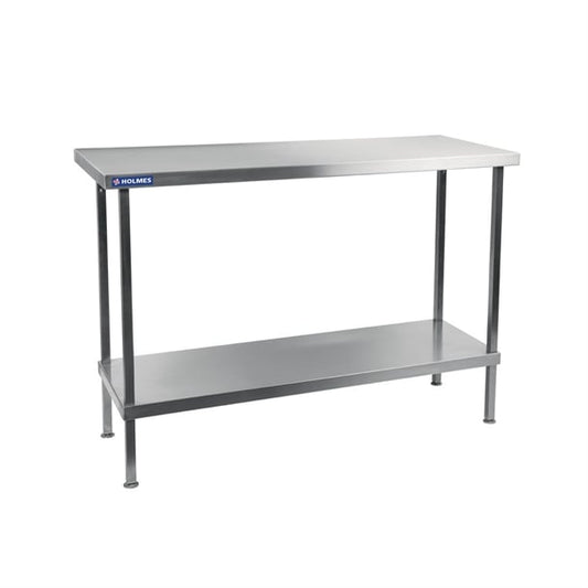 Vogue Stainless Steel Wall Table with Upstand 650(D)mm p_dr029