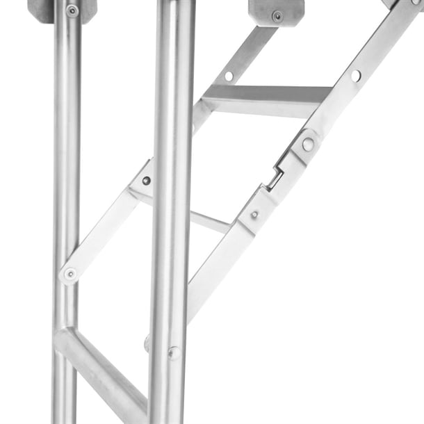 Vogue Stainless Steel Folding Work Table 1830x760x780mm dr195