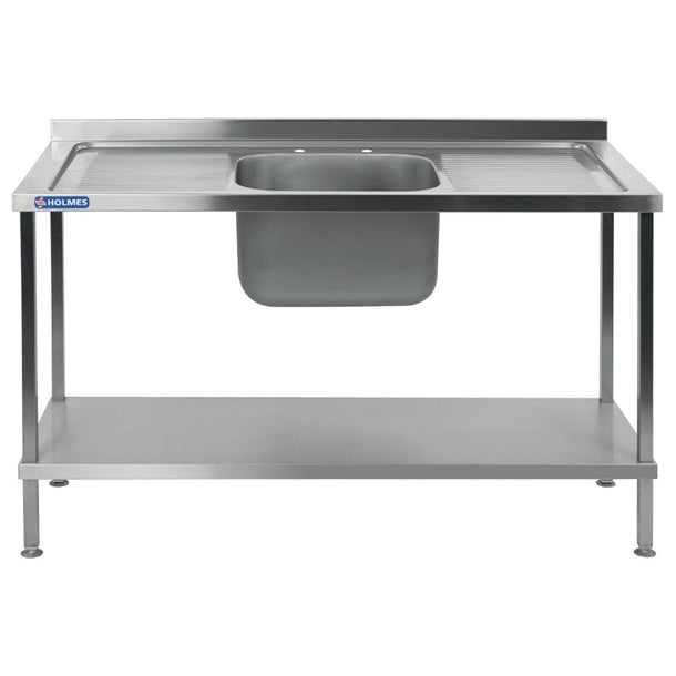 Vogue Stainless Steel Sink Double Drainer 1800mm dr397