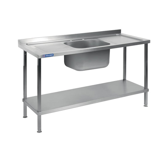 Vogue Stainless Steel Sink Double Drainer 1800mm dr397