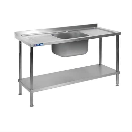 Vogue Stainless Steel Sink Double Drainer 1800mm dr397