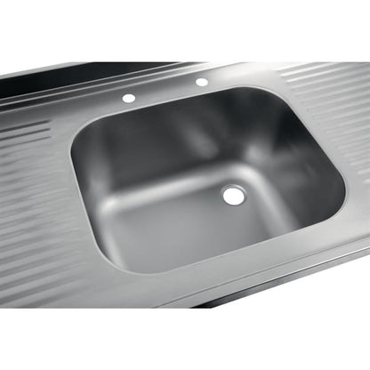 Vogue Stainless Steel Sink Double Drainer 1800mm dr397