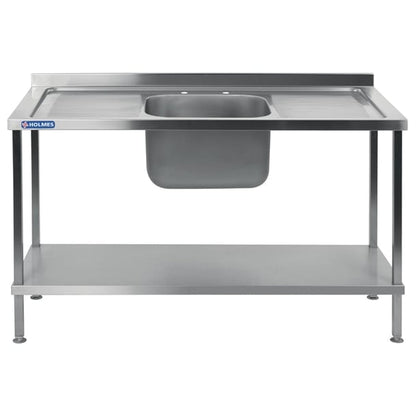 Vogue Stainless Steel Sink Double Drainer 1800mm dr397