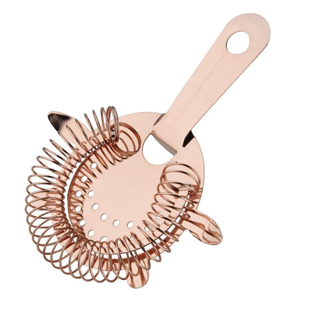 Olympia Hawthorne Strainer 4 Prong Copper dr600
