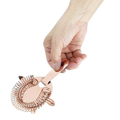Olympia Hawthorne Strainer 4 Prong Copper dr600