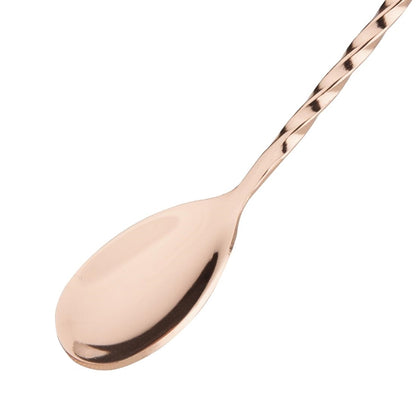 Olympia Cocktail Mixing Spoon Copper dr615