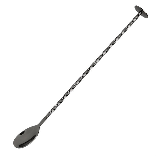 Olympia Cocktail Mixing Spoon Gunmetal dr635