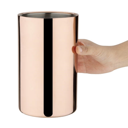 Olympia Copper Plated Wine Cooler dr741