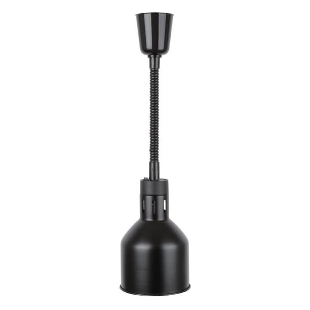 Buffalo Retractable Heat Lamp Matte Black Finish dr759