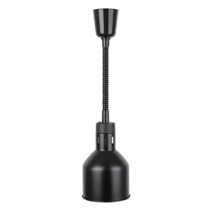 Buffalo Retractable Heat Lamp Matte Black Finish dr759