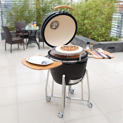 Buffalo XL Ceramic Kamado BBQ Grill 22" dr826