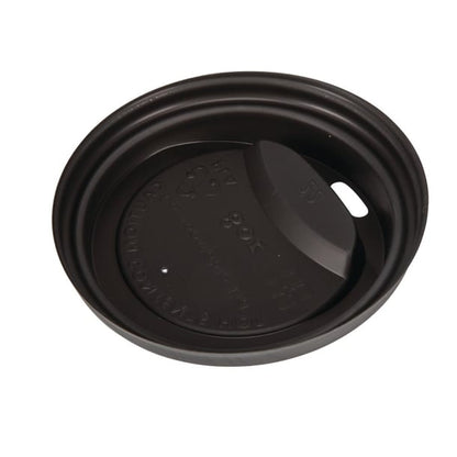 Fiesta Compostable Lids for 8oz Hot Cups (50 Pack) ds054