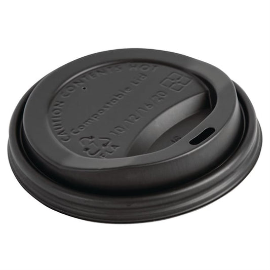 Fiesta Compostable Coffee Cup Lids 340ml / 12oz (1000 Pack) ds053