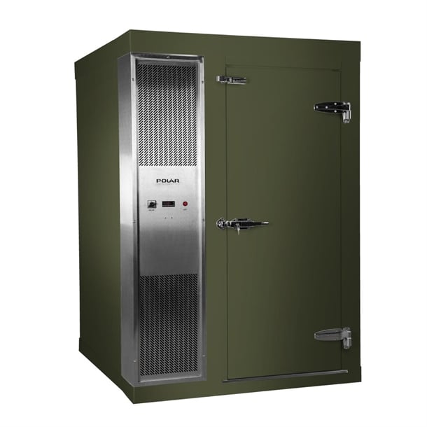 Polar U-Series Integral Walk In Freezer Room Green p_ds485
