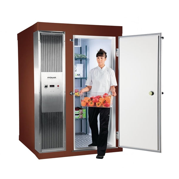 Polar U-Series Integral Walk In Freezer Room Brown p_ds484