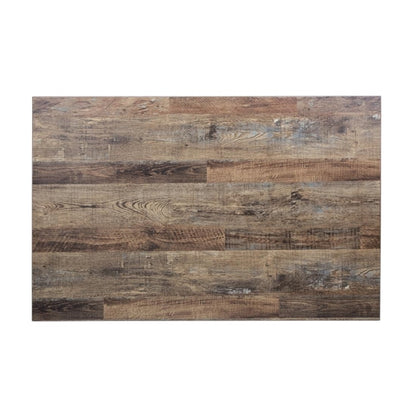 Bolero Pre-Drilled Rectangular Table Top Urban Dark 1100(W) x 700(D)mm dt440