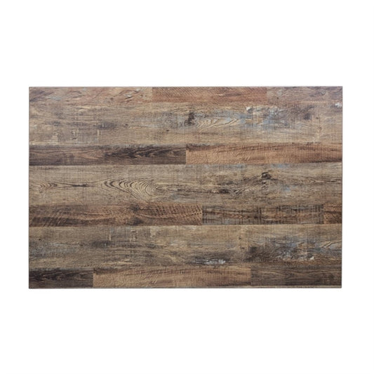 Bolero Pre-Drilled Rectangular Table Top Urban Dark 1100(W) x 700(D)mm dt440