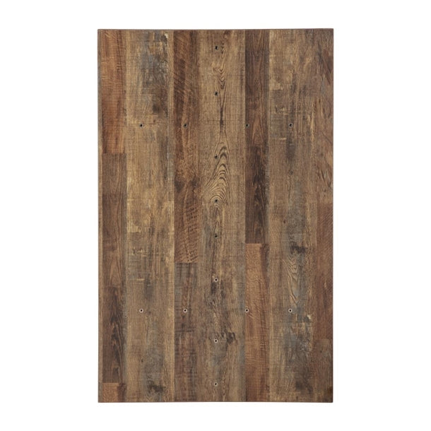 Bolero Pre-Drilled Rectangular Table Top Urban Dark 1100(W) x 700(D)mm dt440