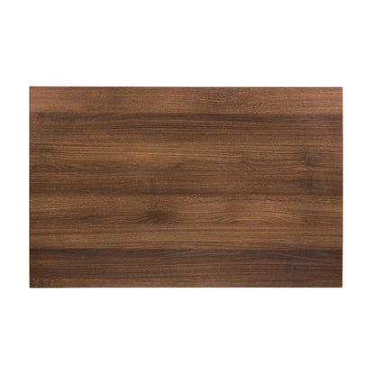 Bolero Pre-drilled Rectangular Table Top Rustic Oak 1100(W) x 700(D)mm dt442